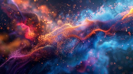 Aufkleber - capturing the essence of data visualization in art ai generated illustration