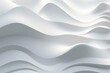 © Surachetsh - Close up of abstract white paper or fabric flooded in wavy line surface pattern, background and wallpaper. Generative AI.