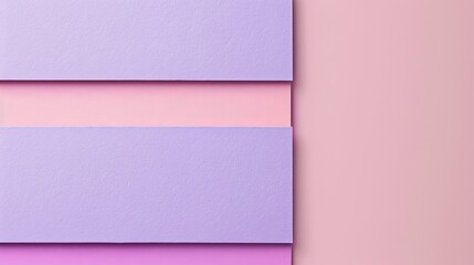 Leinwandbilder - Craft a minimalist design with two horizontal bars in pink and purple suitable for adding text  AI generated illustration
