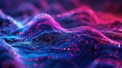 Poster - creating art through digital algorithms ai generated illustration