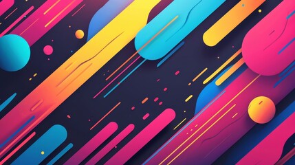 Poster - creating dynamic and visually striking animations ai generated illustration