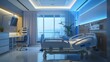 Creating smart hospital rooms for improved patient experience  AI generated illustration