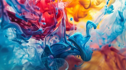 Poster - embracing the fluidity of digital mediums ai generated illustration