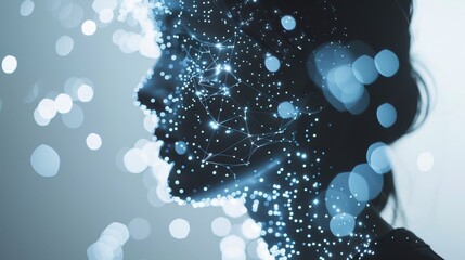 Aufkleber - Fostering collaboration between artists and AI systems  AI generated illustration