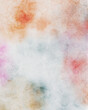 Colorful abstract watercolor background. Pink, yellow, blue texture