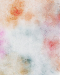 Wall Mural - Colorful abstract watercolor background. Pink, yellow, blue texture