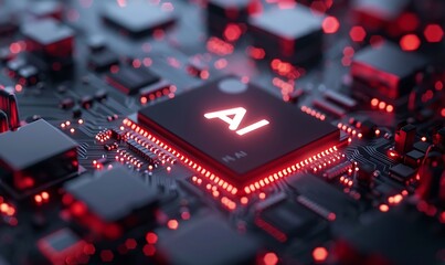 Poster - Innovative AI Machine Learning Integration Enhancing Tech and Electronics with AI Processor 