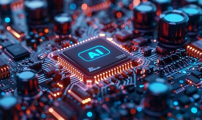 Poster - Innovative AI Machine Learning Integration Enhancing Tech and Electronics with AI Processor 