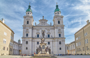 Canvas Print - Salzburg and its architectural beauties