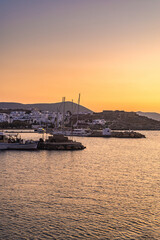 Wall Mural - Naousa village in the Cyclades Archipelago, Greece