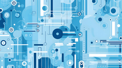 Technology blue computer machine pattern abstract graphic poster web page PPT background