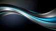 Modern dark blue overlapping dimension line bar design, technological background