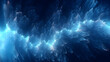 Digital nebula blue flash point line abstract poster web page PPT background