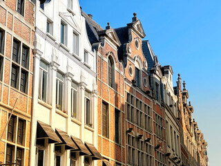 Wall Mural - Historical residential house in central Brussels, Belgium