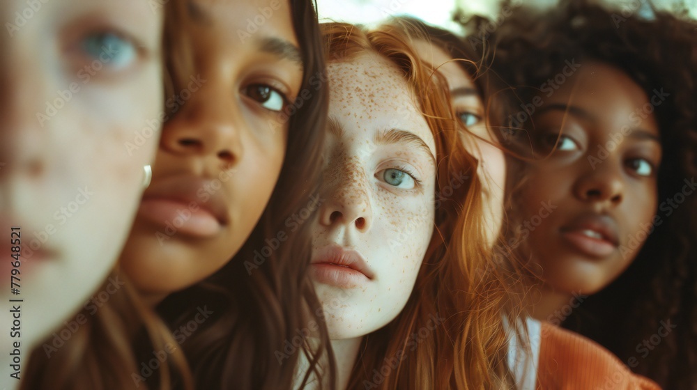 Resilient Races Resilient Spirits: A gallery of girls, their diverse faces a testament ...