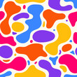 Dynamic and colorful abstract pattern