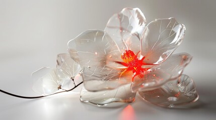 Wall Mural - christmas decoration on a white background