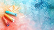 Pencil color pastel wallpaper, the tool for creating color and beauty in drawings