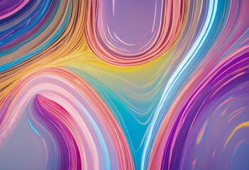 Wall Mural - Abstract rainbow bright colors  holographic background