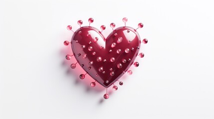 Poster - heart shaped candy