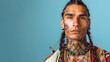 portrait of a Native American man 