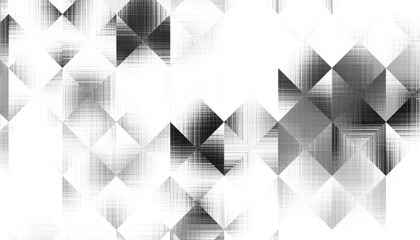 Aufkleber - Modern abstract transparent background texture with layers of black and gray transparent material in triangle diamond and squares shapes in