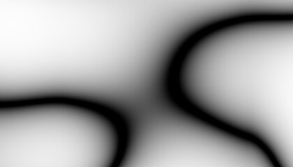 Poster - Abstract black blur thin linear abstract curved wavy wide pattern for background, wallpaper, banner, label etc. Overlay png design