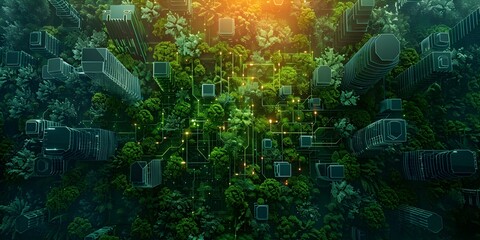 Poster - a detailed satellite image analysis on a digital computer aiding in environmental conservation and s