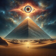 Pyramide und drittes Auge
