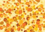 Fototapeta Nowy Jork - Summer sunburst. Explosion of colors. Heat concept. Hand drawn vector wallpaper.