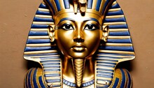 Captivating Painting Of Pharaoh Tutankhamuns Gold2