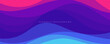 Colorful papercut layers background gradient color design vector