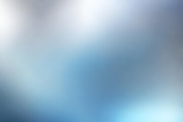 Wall Mural - Abstract gradient smooth Blurred Silver Blue background image