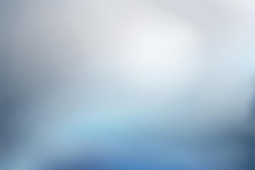 Wall Mural - Abstract gradient smooth Blurred Silver Blue background image