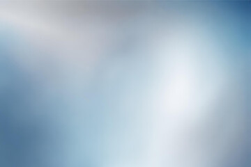 Wall Mural - Abstract gradient smooth Blurred Silver Blue background image