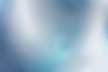 Wall Mural - Abstract gradient smooth Blurred Silver Blue background image