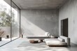 A cozy interior with minimalist decor.