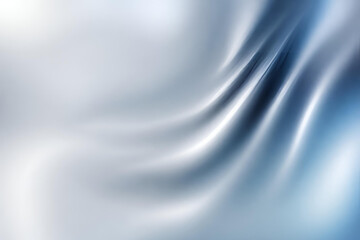Wall Mural - Abstract gradient smooth Blurred Silver Blue background image