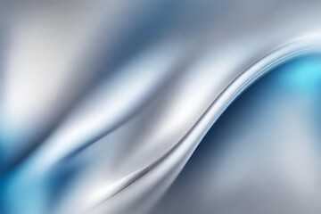 Wall Mural - Abstract gradient smooth Blurred Silver Blue background image