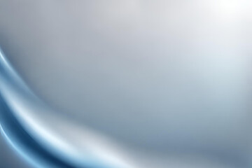 Wall Mural - Abstract gradient smooth Blurred Silver Blue background image