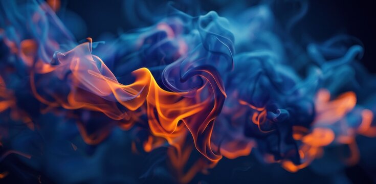 Fond abstrait coloré, rendu 3d, composition dynamique, illustration avec espace pour texte.	