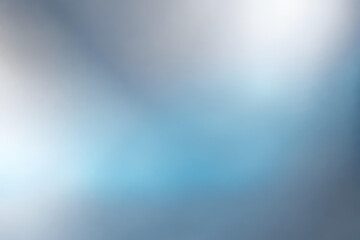 Wall Mural - Abstract gradient smooth Blurred Silver Blue background image