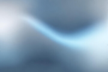 Wall Mural - Abstract gradient smooth Blurred Silver Blue background image