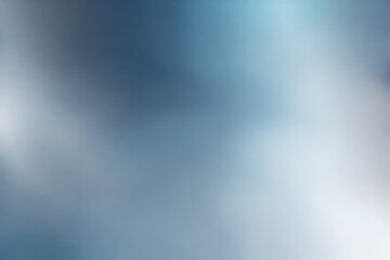 Wall Mural - Abstract gradient smooth Blurred Silver Blue background image