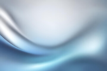 Wall Mural - Abstract gradient smooth Blurred Silver Blue background image