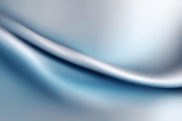 Wall Mural - Abstract gradient smooth Blurred Silver Blue background image