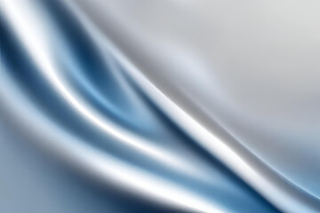 Wall Mural - Abstract gradient smooth Blurred Silver Blue background image