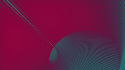 Aufkleber - Colorful abstract spiral motion composition. 3d rendering loop animation 4K