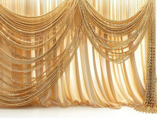 Wall Mural - HD Beaded Stage Curtain