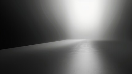Poster - A background with a gradient from light to dark, with the lightest point being a blank white space.